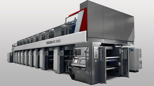 Druckmaschine per Rotogravur - VISION RS 5003 - BOBST - für Papier / für Verpackung / Farb