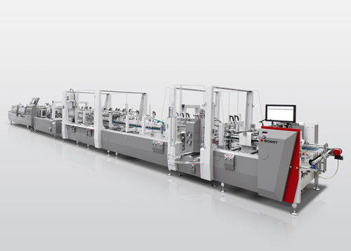 Faltmaschine für Karton - EXPERTFOLD series - BOBST - für Papier / automatisch / Präzision