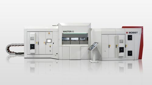 Vakuum-Metallisierungsanlage - MASTER K5 - BOBST - Kunststofffolien / für Papier