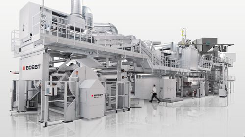 Zentraltrommel-Flexodruckmaschine - MASTER CI 90SIX - BOBST - 8-Farben / für Papier / für Kartons