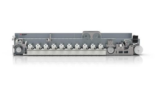 Inline-Flexodruckmaschine - MASTER M5 - BOBST - für Kunststoff-Folien / für Papier / für Kartons