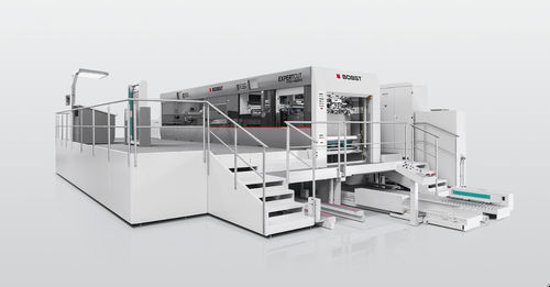 Schneidemaschine mit Ausstecher - EXPERTCUT 145 PER - BOBST - für Karton / für Papier / für Blech