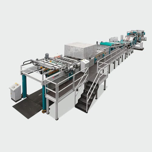 Online-Walzmaschine - EXPERTFLUTE - BOBST