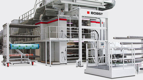 Zentraltrommel-Flexodruckmaschine - 90SIX - CI - BOBST - für Papier / für Kartons / für Verpackung