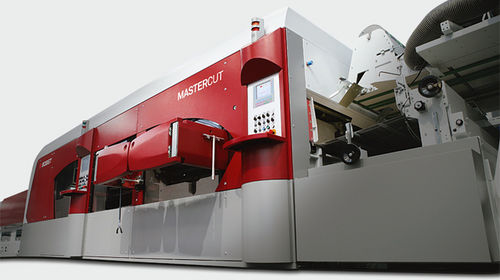 Schneidemaschine mit Ausstecher - MASTERCUT 1.7 - BOBST - für Papier / Stange / für Platten