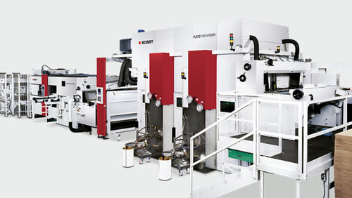 Schneidemaschine mit Ausstecher - VISIONLINE 1.6 - BOBST - für Platten / CNC / Flachbett