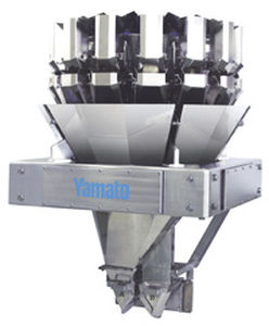 Mehrkopf-Wiegemaschine - Omega Frontier - Yamato Scale Co - mit zentraler Beschickung