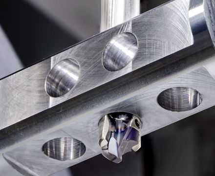 Vollmetall-Bohrwerkzeug - QUICK-DRILL - Iscar Metals - für Nichteisenmetalle