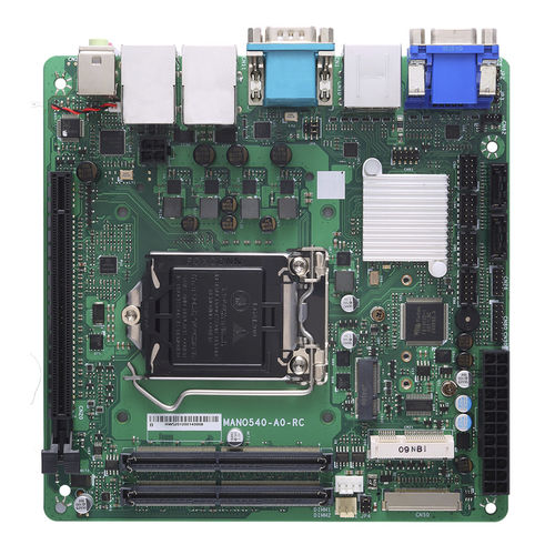 Mini-ITX-Mainboard - MANO540 - AXIOMTEK - 10. Generation 10e génération Intel® Core™ / Intel® / DDR4 SO-DIMM