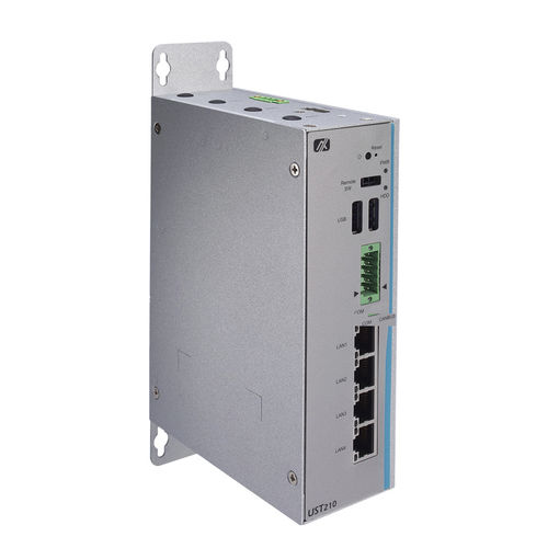Embedded-Computer - UST210-83K-FL - AXIOMTEK - für DIN-Schiene / Intel® Atom® x5-E3940 / HDMI