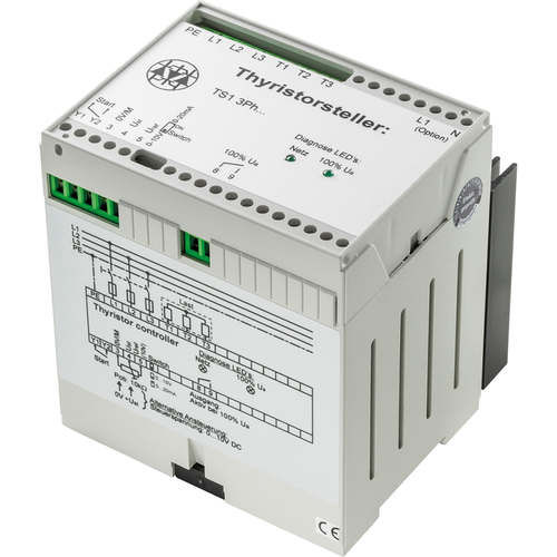 Thyristor-Leistungssteller - TS1 - Thermokon Sensortechnik - dreiphasig / für DIN-Schiene / für Beleuchtungsanwendungen