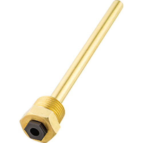 Schutzrohr für Temperatursensor - THMSDS series - Thermokon Sensortechnik - Einschraub / Messing / Edelstahl