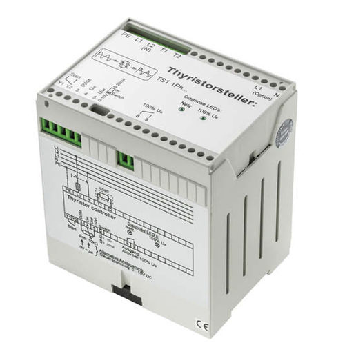 Thyristor-Leistungssteller - TS1 - Thermokon Sensortechnik - einphasig / für DIN-Schiene / für Beleuchtungsanwendungen