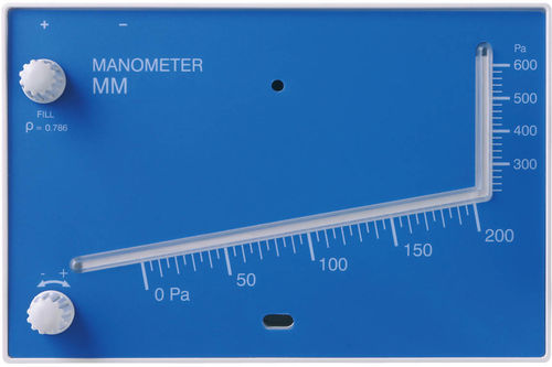 Differential-Manometer - MM series - Thermokon Sensortechnik - analog / Kunststoff / Schrägrohr