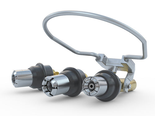 Pneumatischer Anschluss - WEH® TW52 - WEH FluidTech GmbH - Push-to-Lock / Edelstahl / für Gasflasche