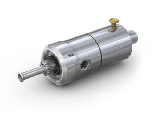Pneumatischer Anschluss - WEH® TW117 - WEH GmbH Verbindungstechnik - Push-to-Lock / Edelstahl / für Gasflasche