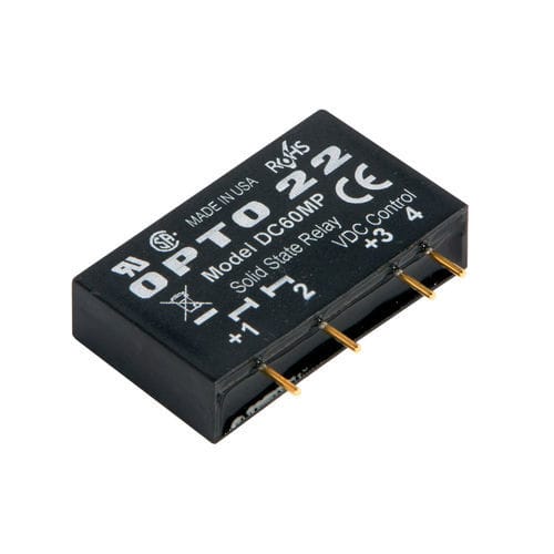 Statisches Relais / 60 V DC - DC60MP - Opto 22 - für Leiterplatten / Leistung