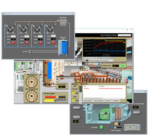 Programmiersoftware - PACDISPLAYBAS - Opto 22 - Steuerung / Datenbank / HMI