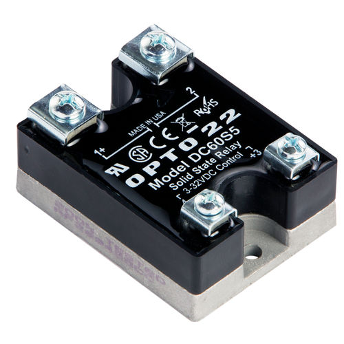 Statisches Relais / 60 V DC - DC60S5 - Opto 22 - flach / PCB / Leistung