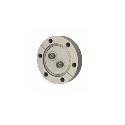 Durchführung für Kabel - 243-TRIAX-C40-2-SET - Allectra.com - Vakuum / Mehrfach / isoliert