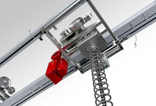 Manipulator mit Schienenaufhängung - Quick-Lift Driven 125i - Binar Handling AB - servogesteuert / zum Anheben / für Produktion
