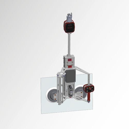Vakuumheber für Glasplatten - Ergo Glass Pneumatic Tilt - Binar Handling AB - verstellbar / pneumatisch / drehbar