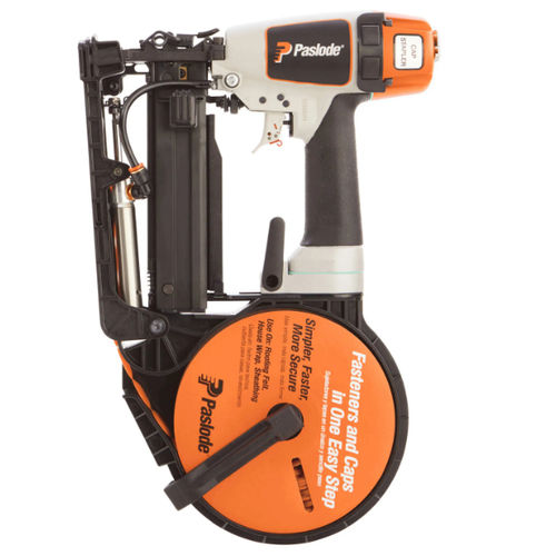 Pneumatischer Hefter - CS150 - Paslode - für Schalter / für Stopfen / Papier