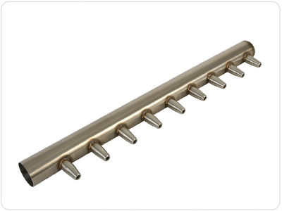 Mehrweg-Verteilerblock - 30 - 360 cm - Paxton Products - Edelstahl / für Abblas- und Trocknungsverfahren / Düsen