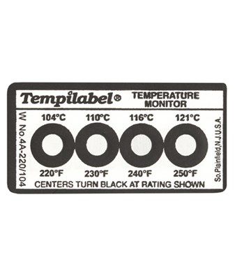 Temperaturanzeiger - Tempilabel® 4 series  - Tempil - Etiketten / mit direkter Anzeige / nicht umkehrbar