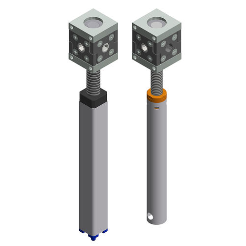 Kegelradgetriebe - 3035, 3036 - Ketterer - rechtwinklig / 1 - 5 Nm / zur Höhenverstellung von Sitz-Steh-Arbeitsplatz