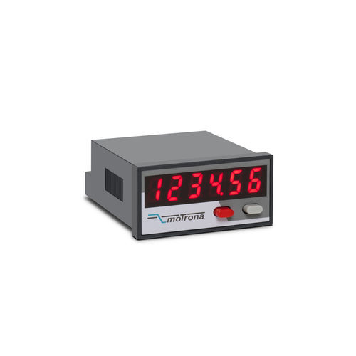 Positionsanzeiger - ZX020 - motrona - 6-stellig / mit LED-Display / mit direkter Anzeige