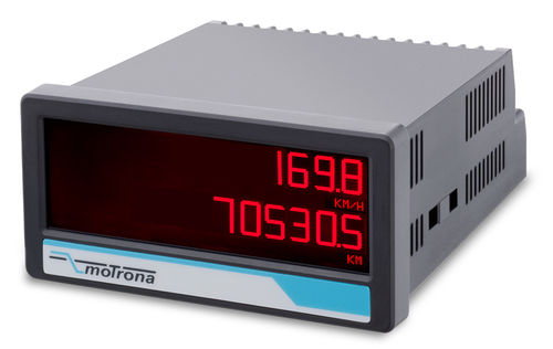 2-Kanal-Anzeiger - MX355 touchMATRIX® - motrona - Position / Geschwindigkeit / Frequenz