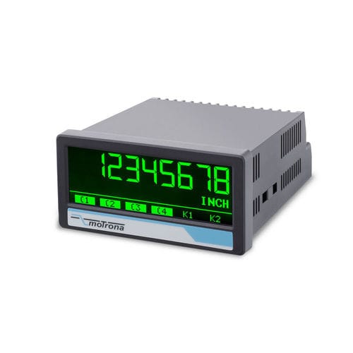 PROFINET-Anzeiger - PN350 touchMATRIX&reg; - motrona - Prozess / 7 Segmente / mit Touchscreen