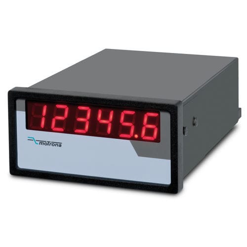 CANbus-Anzeiger - CA340 - motrona - Prozess / mit LED-Display / 6-stellig