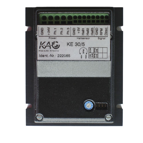 DC-Drehzahlregler - KE30/5 - Kählig Antriebstechnik GmbH - 4-Quadranten / mit Potentiometer / digital
