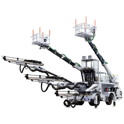 Bohrwagen für Tunnel - JTH3200R - Furukawa Rock Drill - dreiarmig