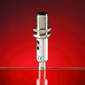 Optoelektronischer Sensor / polarisierte Rückbeleuchtung - FT series - AECO - zylindrisch / rotes Licht / polarisiert