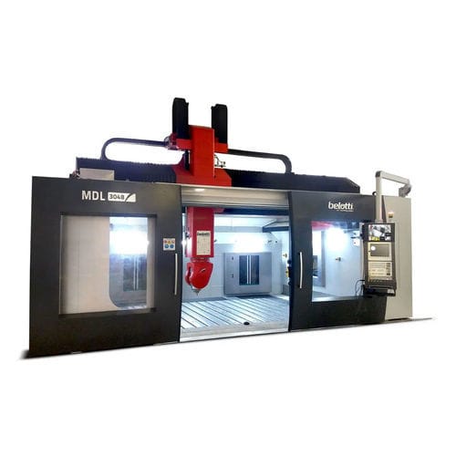 CNC-Bearbeitungszentrum / 5-Achs - MDL - Belotti SpA - vertikal / für Leichtmetall / für Verbundstoffe