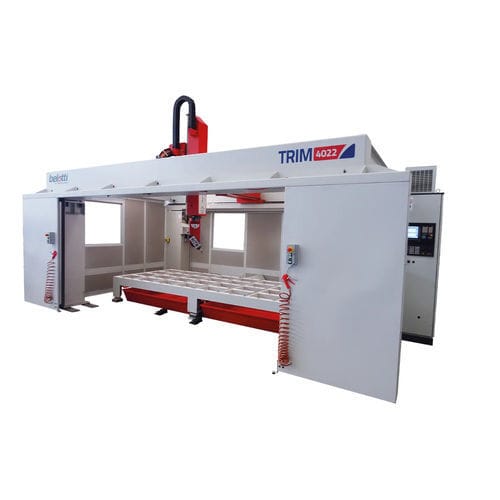 CNC-Bearbeitungszentrum / 5-Achs - TRIM - Belotti SpA - vertikal / für Verbundstoffe / für Kunststoff