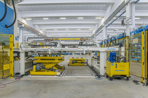 Stapelmaschine für die Blechbearbeitung - Millutensil - zum Schneiden / Schornstein / automatisch