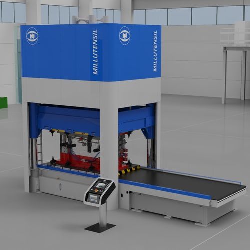 Oleodynamische Presse - MIL 2520 - Millutensil - Test / Tuschier / Tryout