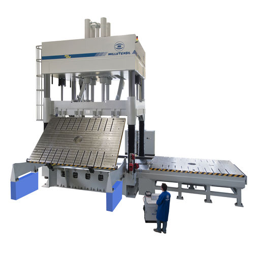 Oleodynamische Presse - MIL 408 - Millutensil - Test / Tuschier / Tryout