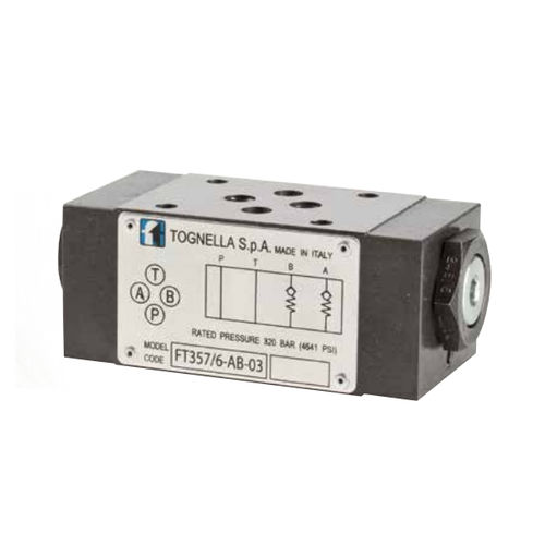 Patronen-Rückschlagventil - FT 357/6  - F.lli TOGNELLA - direktwirkend / hydraulisch