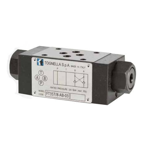 Patronen-Rückschlagventil - FT 357/8../9  - F.lli TOGNELLA - vorgesteuert / hydraulisch
