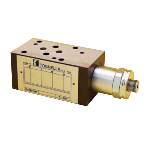 Steuerbares Ventil - FT3-RP  - F.lli TOGNELLA - Druckminderung / mit Cetop-Flanschanschluss / Modular
