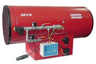 Stationärer Heißluftgenerator - MJ4 CHD series - Wayler - Gas