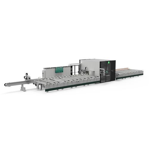 Bearbeitungs- und Schneidanlage / für Profile - LMX 650 - Fom Industrie Aluminium Working Machinery - Mehrspindel / CNC / automatisch