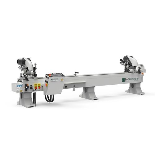 Doppelgehrungssäge für Aluminium - MOXIE - Fom Industrie Aluminium Working Machinery - für Profile / CNC