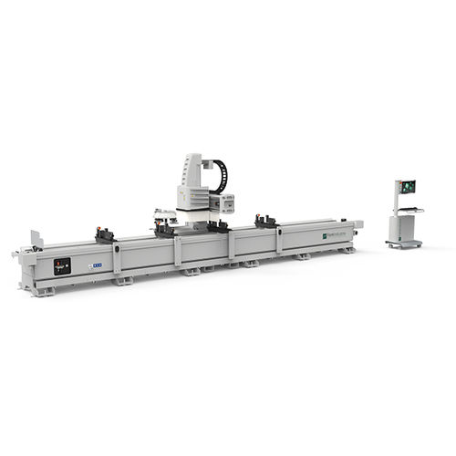 3-Achs-Bearbeitungszentrum - ARGO - Fom Industrie Aluminium Working Machinery - schwenkbar / für Stahl / für Aluminium