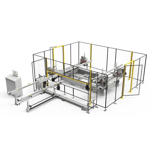 4-Kopf-Eckverbindungspresse - EVER THETA C - Fom Industrie Aluminium Working Machinery - für Aluminiumprofile / automatisch / elektrohydraulisch